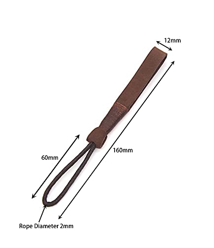 LAGIPA Leather Car Key Fob Keychain, Non - Image 2