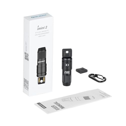 OLIGHT IMINI 2 EDC Rechargeable Keychain Flashlight, 50 Lumens Compact and Portable… - Image 9