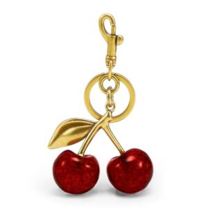 FASTFAIRY Keychain Cherry Bag Charms Purse