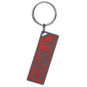 Plasticolor 004585R01 Toyota TRD Red and Black Nickel Enamel Key Chain