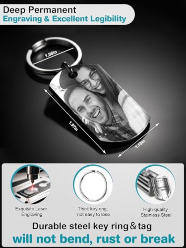 Custom Keychain with Picture - Image 2