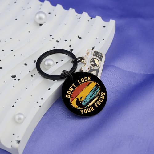 VMHEFAV Cool Photographer Gifts for Him Unique Camera Keychain Gifts for Photographers… - Image 5