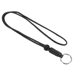 PATIKIL Badge Lanyard with Keyring 18 Inch, Necklace Keychain Cord Metal Hook…