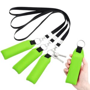 TecUnite Floating Neoprene Boat Keychain, 3 Pack Key Chain and Lanyard, Floatable…
