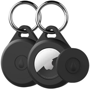 LOVYONES Air tag Keychain Holder Case for Apple Air tag, 2 Pack…