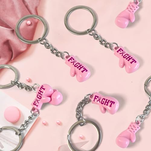 Sitroasho 30PCS Breast Cancer Awareness Keychains for Women - Image 3