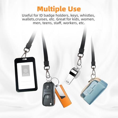 Oretgie 2 Pack Lanyards for ID Badges - Image 4