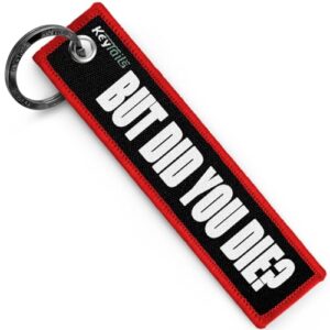 KEYTAILS Keychains, Premium Quality Key Tag for Cars, Motorcycle, Jeep, Offroad [But…