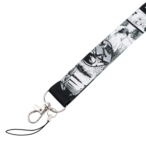 Pinstant Chainsaw Man Anime Manga 17.7" Neck Lanyard Keychain Holder ID Badge… - Image 3