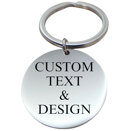 Custom Logo or Text Keychain - Image 2