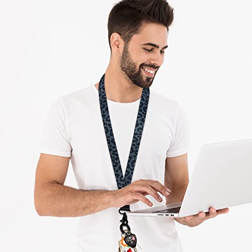 Yiflin Cool Neck Lanyard, Cute Keychain Holder for Women Men, Comfortable Long… - Image 4