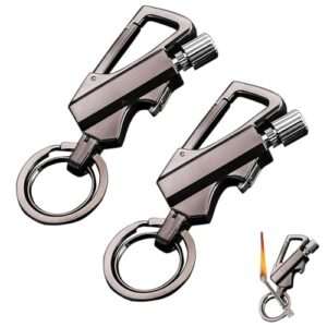 Permanent Match Infinity Lighter, Keychain Lighter with Multitool Keychain Bottle Opener, Reusable…