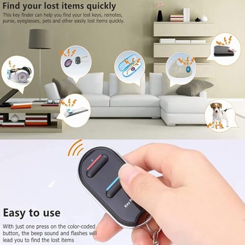 VODESON Key Finder TV Remote Control Finder, No Smartphone Needed Easy to… - Image 3