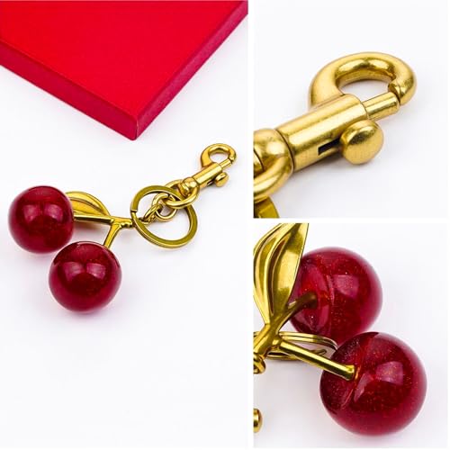 FASTFAIRY Keychain Cherry Bag Charms Purse - Image 6