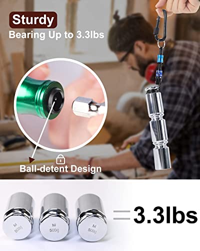 Katerk 12pc Portable Bit holder Key chain, 1/4 inch Hex Shank Screwdriver… - Image 4