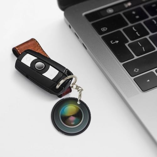 Photography Camera Keychain, Key Chain Keychains Organizer Keyring Holder for Women Men… - Image 6