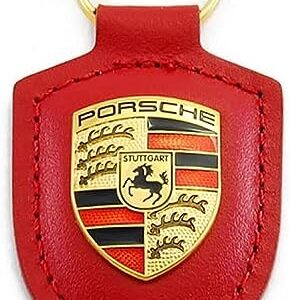 Porsche Crest Keyring