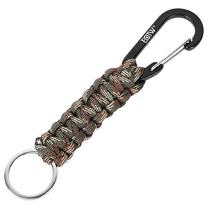 EOTW Carabiner Keychain,Paracord Keychain Small Aluminum Clip D Ring for Camping, Hiking,…
