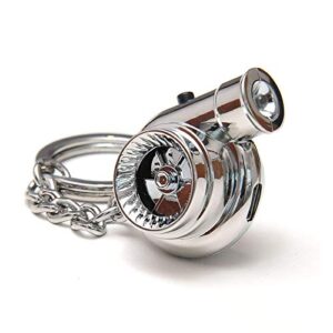 Boostnatics Rechargeable Electric Turbo Keychain with Sounds + LED!