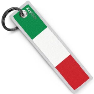 KEYTAILS Keychains, Premium Quality Key Tag for Auto, Motorcycle, Backpacks, Gift [Italy…
