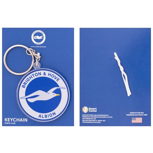 Desert Cactus Brighton & Hove Albion FC Keychain LBHAFC Seagulls Club Soccer… - Image 6