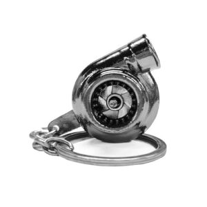ZNDAW Turbo Keychain, Creative Metal Spinning Turbocharger Key Fob Ring, Mini Turbo…