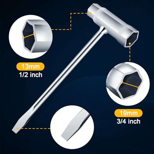 MetVot 3 Pack Chainsaw Wrench 13 by 19 mm 1/2x3/4 Chainsaw Tool… - Image 2