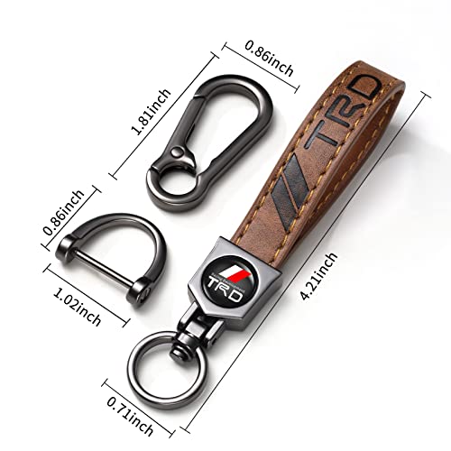 for TRD Keychain, Car Keychains Suitable for TRD Racing Development Sequoia Tundra… - Image 3