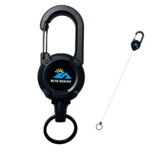 Yojaro Retractable Keychain Heavy Duty, Multitool Carabiner Badge Holder, Retractable Keychain Clip…