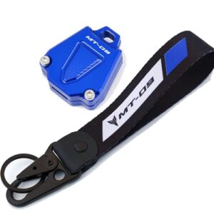 MOWOK CNC Aluminum Motorcycle Key Case Cover Key Shell With Key Chain…