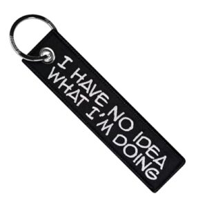 MotoLoot Keychain for Motorcycles, Scooters, Cars and Gifts (I Have No Idea…