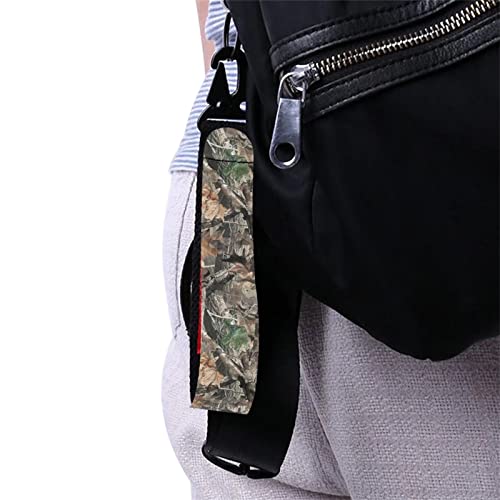 BYCHECAR Wrist Lanyard Key Chain for Men Women Camouflage Keychains Wristlet Strap… - Image 6