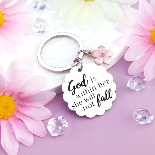 Klpoyu Christian Gifts for Women Inspirational Bible Verse for Friends Teen Girl… - Image 2