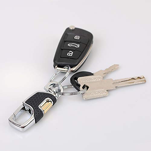 homEdge Heavy Duty Key Chain, 2 Pack Car Key Chains with 2… - Image 4