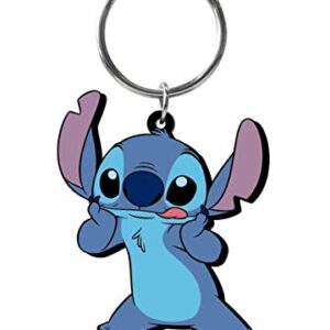 Disney Stitch Soft Touch PVC Key Ring