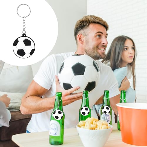 10 Pack Large Size Soccer Keychains Sports Keychains Party Favors Keychains Ball… - Image 3
