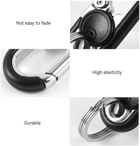 CHRIS GOOD Men's Car Key Chain 3pcs, Personalized Creative Stainless Steel Car… - Image 4