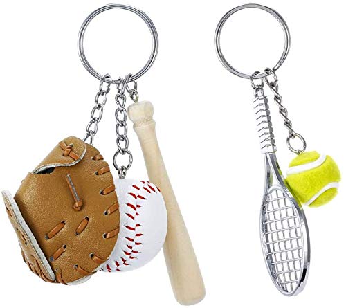 50 Pcs NANSSY 1 Inch/25mm Split Keyrings with Chain Silver Keychain Ring,… - Image 5