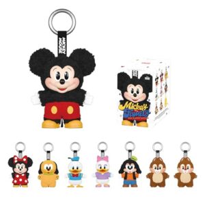 POP MART Mickey Family Figures Cute Together Keychain Series Blind Box ,Random…