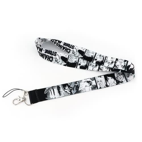 Pinstant Chainsaw Man Anime Manga 17.7" Neck Lanyard Keychain Holder ID Badge… - Image 8