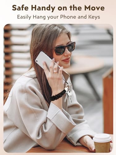 Scrunchie Keychain Wristlet for Women - Image 4