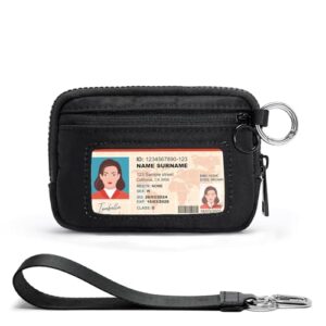 YDF The Iris Wallet for Women Mini Zip Card Case with Clear…