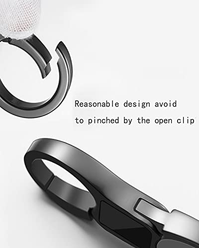 Idakekiy Key Chain Quick Release Spring with 4 Key Rings Heavy Duty… - Image 4