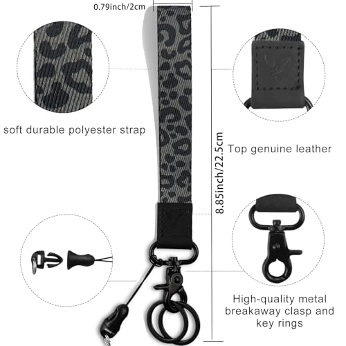 Yiflin Cute Wrist Lanyard for Keys, Keychain, Wallet, Id Holder, Cell Phone,… - Image 2