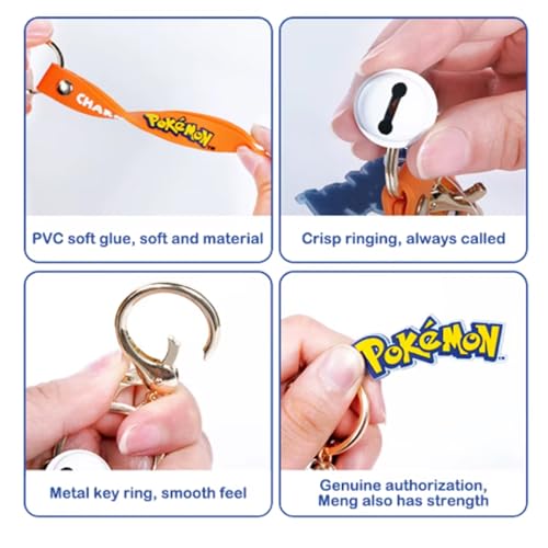 Nintendo Bulbasaur Keychain Bundle ~ Deluxe Silicone 3D Character Figure Pokemon Keyring… - Image 2