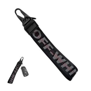 DXNQ Car Keychain, Fabric Keychain Wrist Lanyard, Key Ring for Cars Keys…