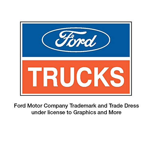 GRAPHICS & MORE Black Leather Ford Trucks F - Image 6