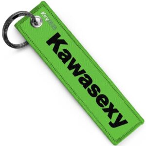 KEYTAILS Keychains, Premium Quality Key Tag fits Kawasaki Motorcycle, Car, Scooter, ATV,…