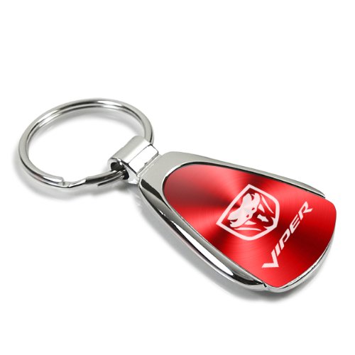 Dodge Viper Red Tear Drop Key Chain Key Chain - Image 2