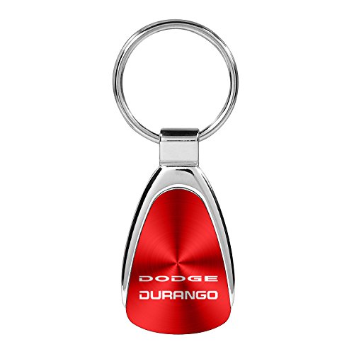 Dodge Durango Red Tear Drop Key Chain